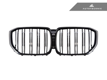 AutoTecknic Dual - Slats Gloss Black Front Grille - G05 X5 Pre - LCI - 1