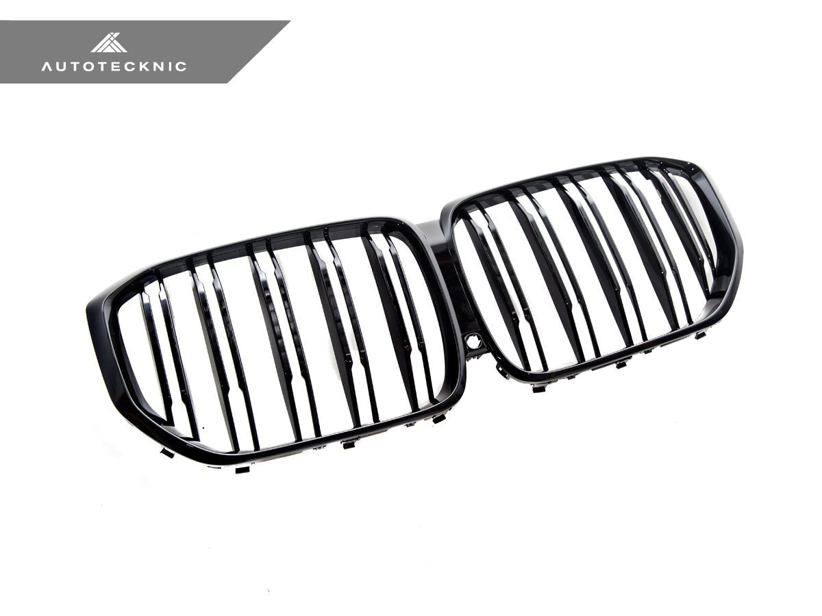 AutoTecknic Dual - Slats Gloss Black Front Grille - G05 X5 Pre - LCI - 3