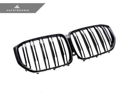 AutoTecknic Dual - Slats Gloss Black Front Grille - G05 X5 Pre - LCI - 3