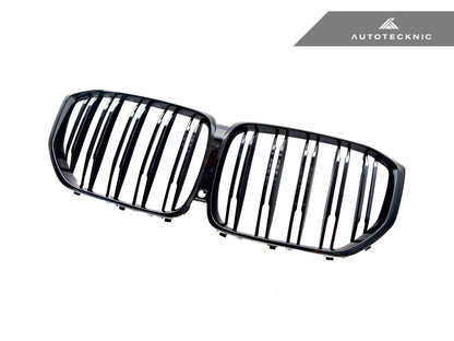 AutoTecknic Dual - Slats Gloss Black Front Grille - G05 X5 Pre - LCI - 4