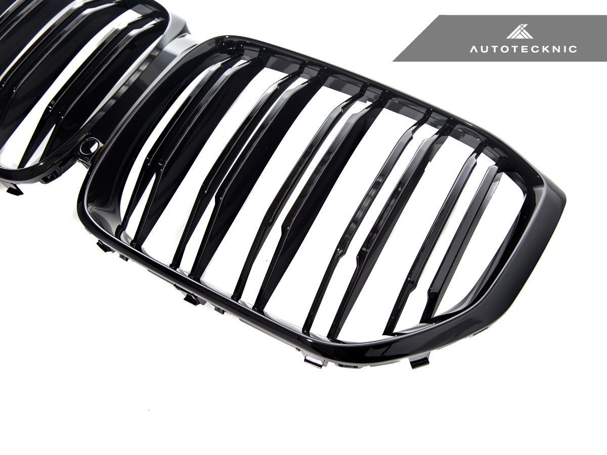 AutoTecknic Dual - Slats Gloss Black Front Grille - G05 X5 Pre - LCI - 5