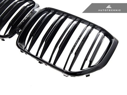 AutoTecknic Dual - Slats Gloss Black Front Grille - G05 X5 Pre - LCI - 5