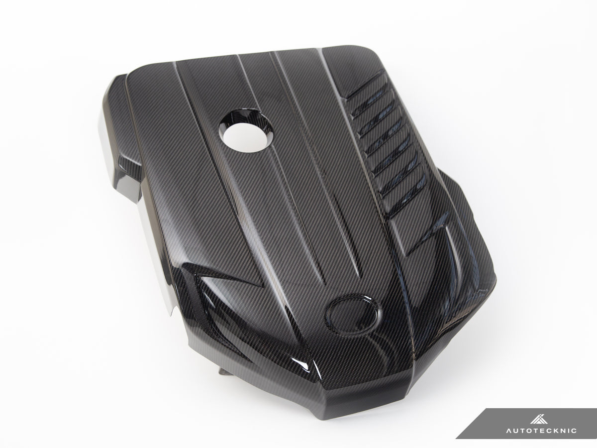 AutoTecknic Carbon Fiber Engine Cover - A90 Supra (ATK-TO-0407)