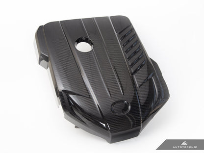 AutoTecknic Carbon Fiber Engine Cover - A90 Supra (ATK-TO-0407)