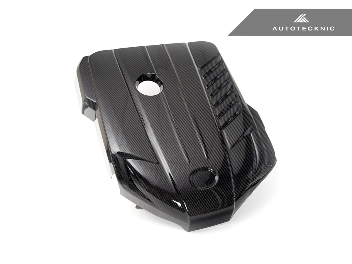 AutoTecknic Carbon Fiber Engine Cover - A90 Supra (ATK-TO-0407)