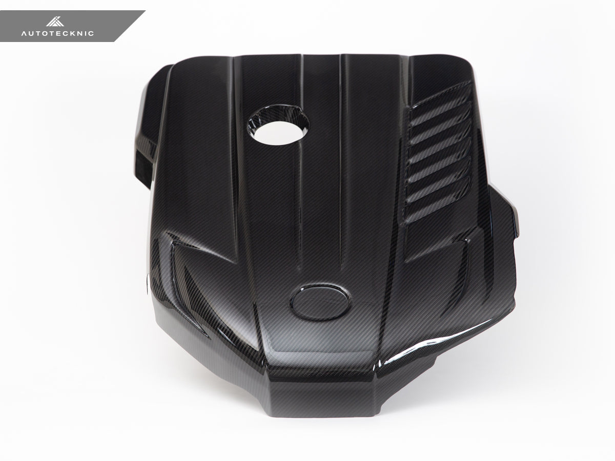 AutoTecknic Carbon Fiber Engine Cover - A90 Supra (ATK-TO-0407)