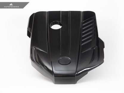 AutoTecknic Carbon Fiber Engine Cover - A90 Supra (ATK-TO-0407)
