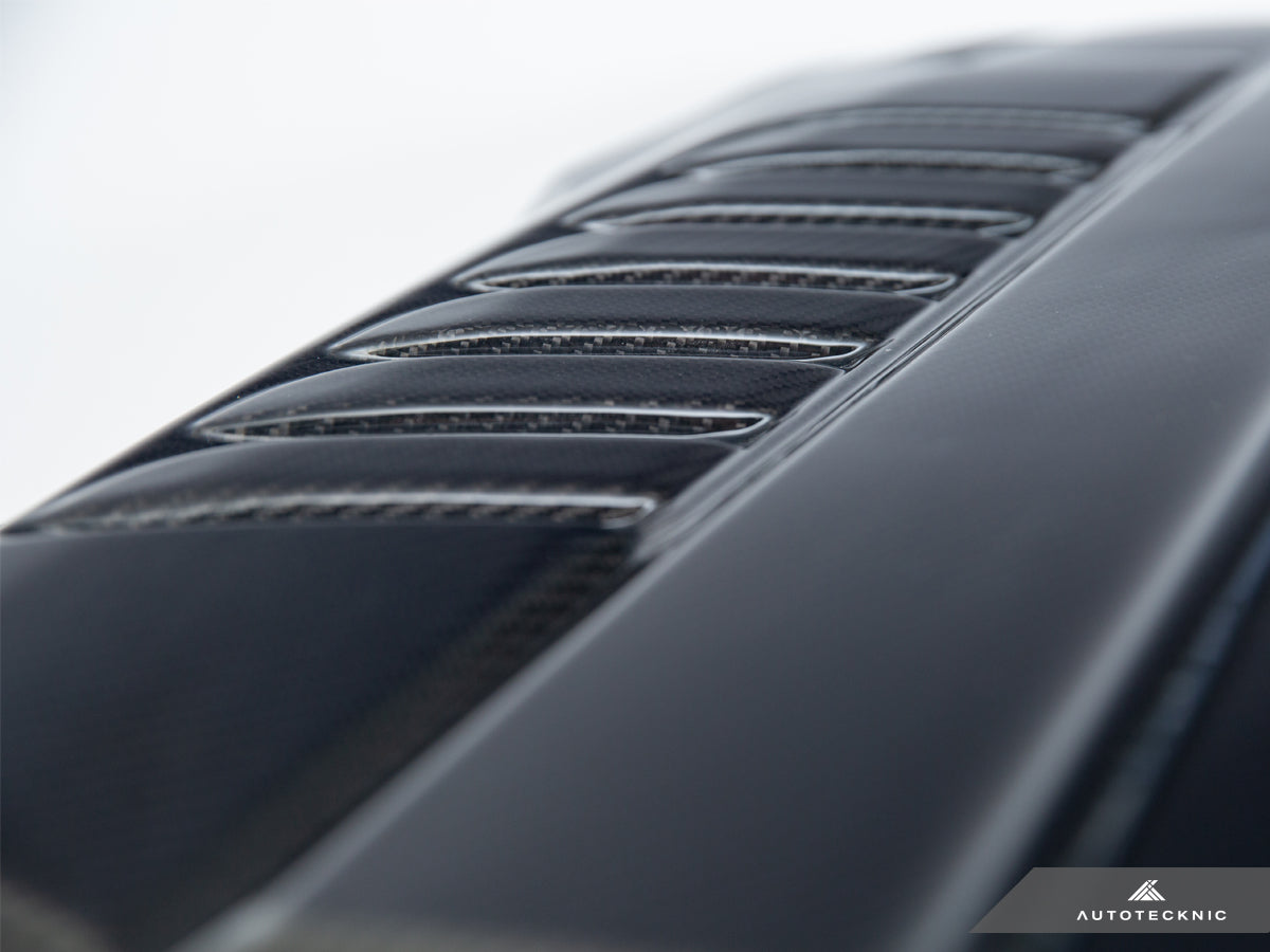 AutoTecknic Carbon Fiber Engine Cover - A90 Supra (ATK-TO-0407)