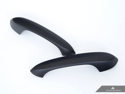 AutoTecknic Carbon Fiber Door Handle Trims - A90 Supra 2020