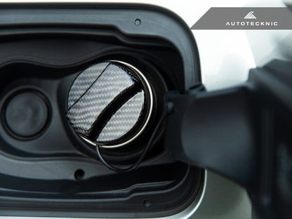Tapa de depósito de combustible de competición de carbono seco AutoTecknic - F95 X5M | F96 X6M