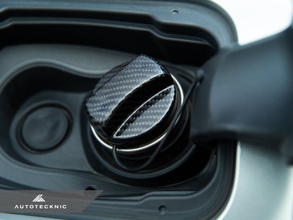 AutoTecknic Dry Carbon Competition Fuel Cap Cover - U11 X1