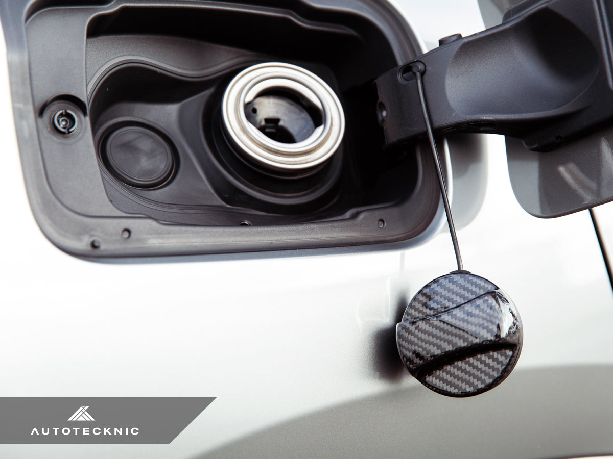 Tapa de depósito de combustible de competición de carbono seco AutoTecknic - F95 X5M | F96 X6M