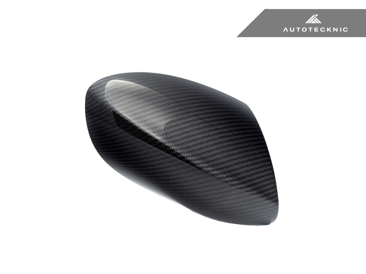 Cubiertas de espejo retrovisor de carbono seco AutoTecknic, versión II - E9X M3 | E82 1M