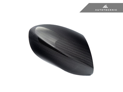 Cubiertas de espejo retrovisor de carbono seco AutoTecknic, versión II - E9X M3 | E82 1M