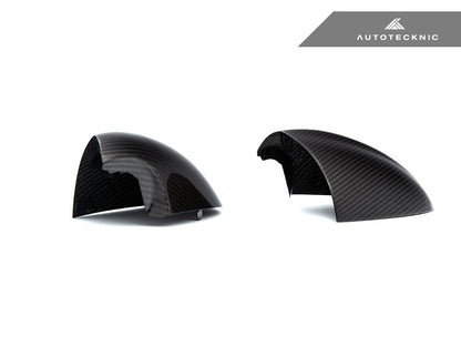 Cubiertas de espejo retrovisor de carbono seco AutoTecknic, versión II - E9X M3 | E82 1M