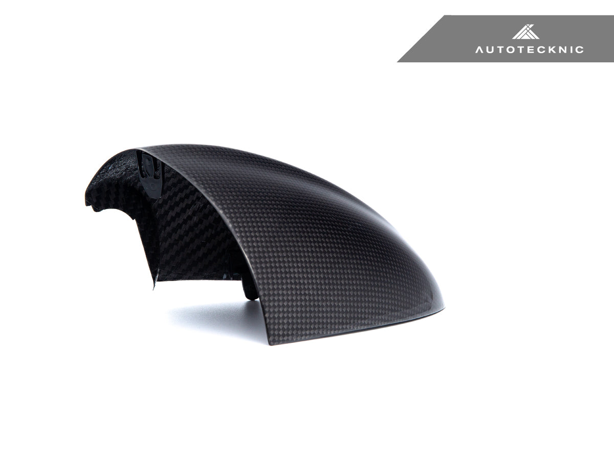 Cubiertas de espejo retrovisor de carbono seco AutoTecknic, versión II - E9X M3 | E82 1M
