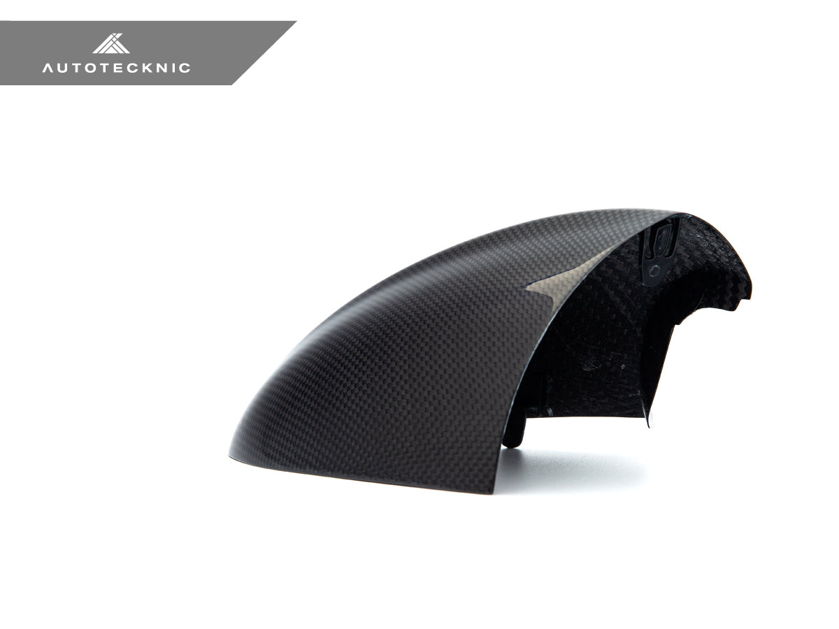 Cubiertas de espejo retrovisor de carbono seco AutoTecknic, versión II - E9X M3 | E82 1M