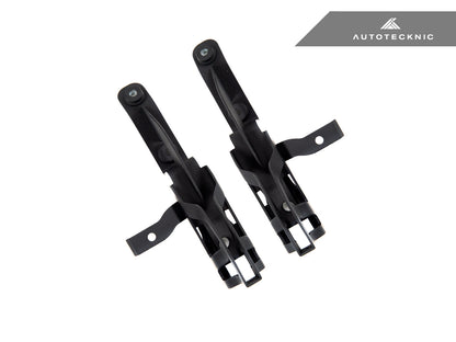 Labio aerodinámico delantero de competición de carbono seco AutoTecknic - F87 M2 Competition