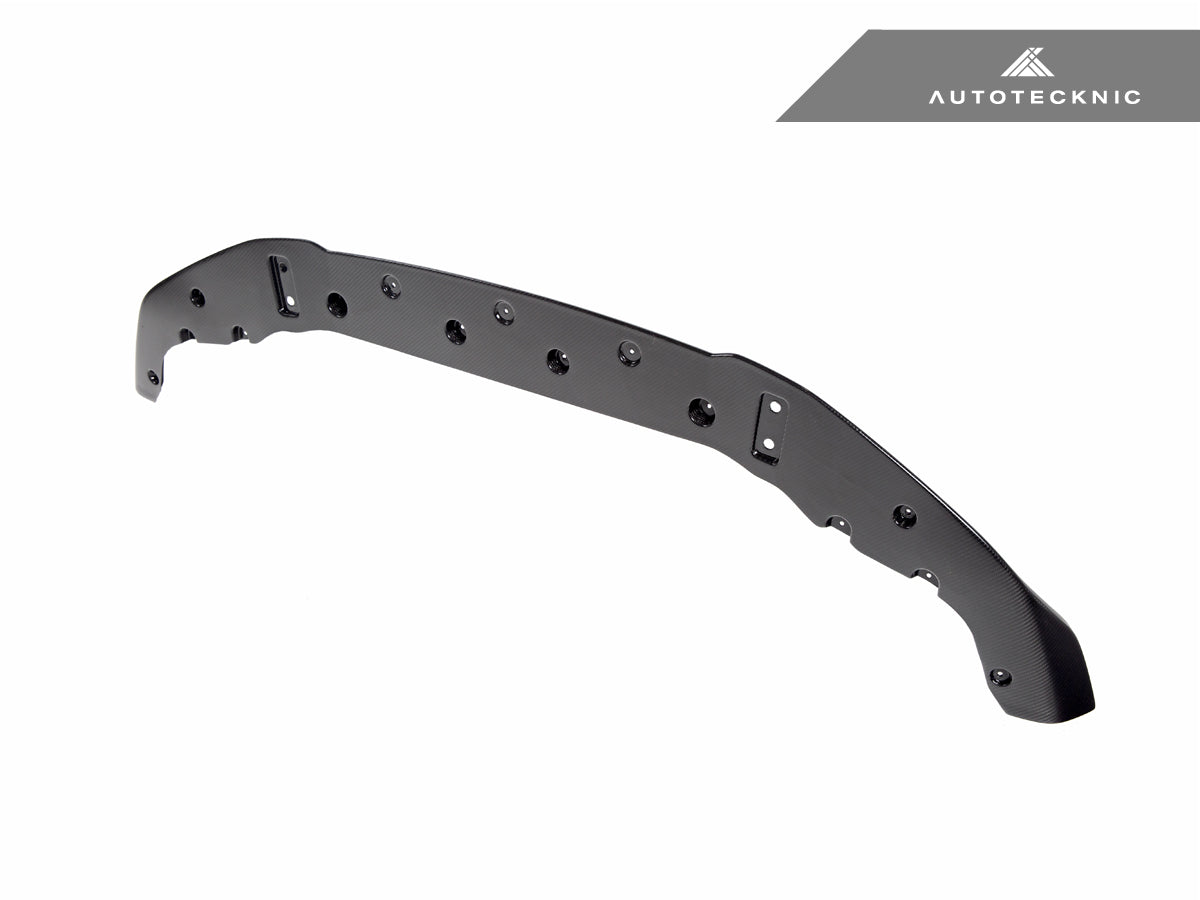 Labio aerodinámico delantero de competición de carbono seco AutoTecknic - F87 M2 Competition