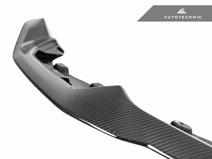 Labio aerodinámico delantero de competición de carbono seco AutoTecknic - F87 M2 Competition