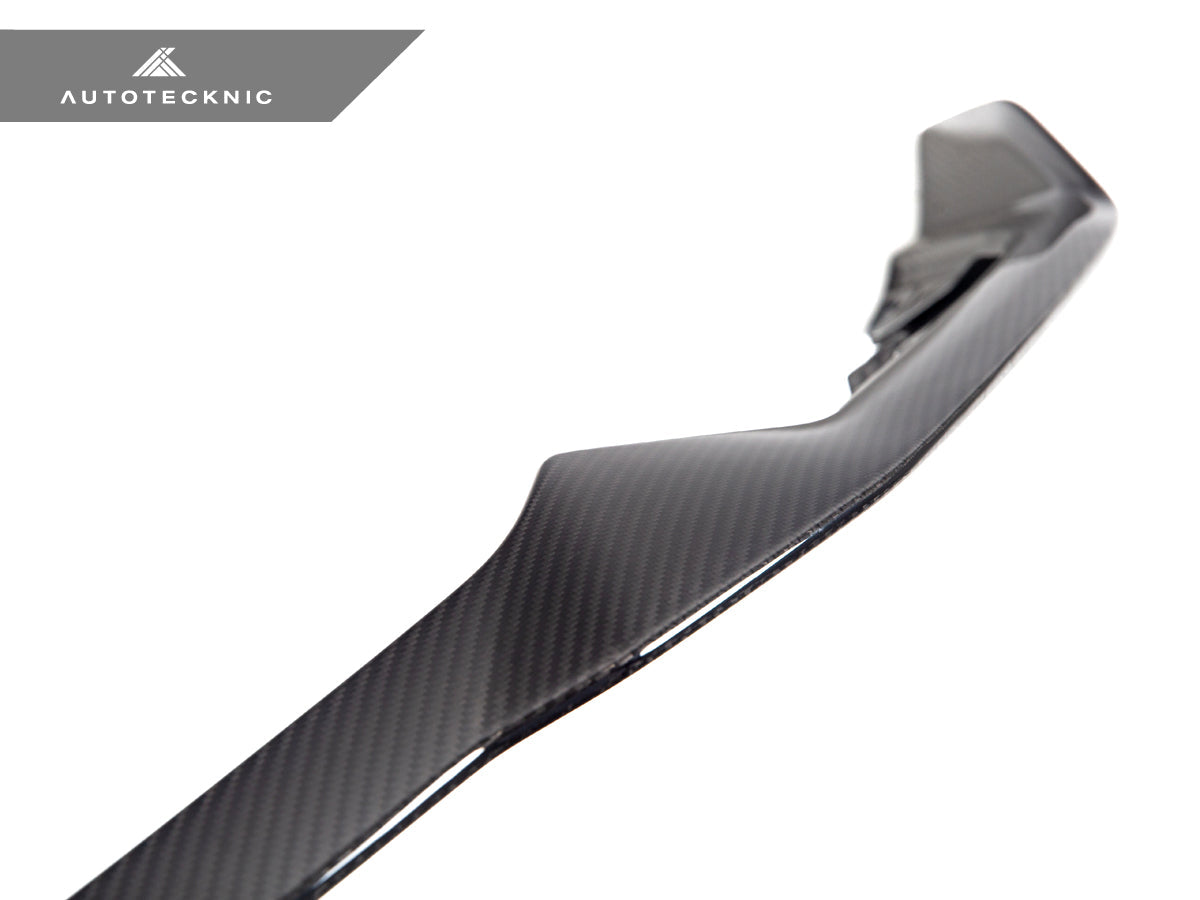 Labio aerodinámico delantero de competición de carbono seco AutoTecknic - F87 M2 Competition