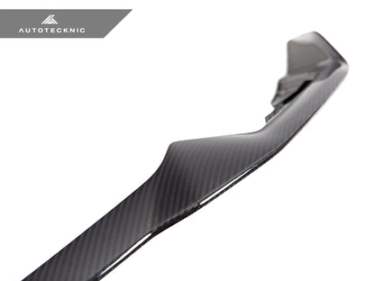 Labio aerodinámico delantero de competición de carbono seco AutoTecknic - F87 M2 Competition