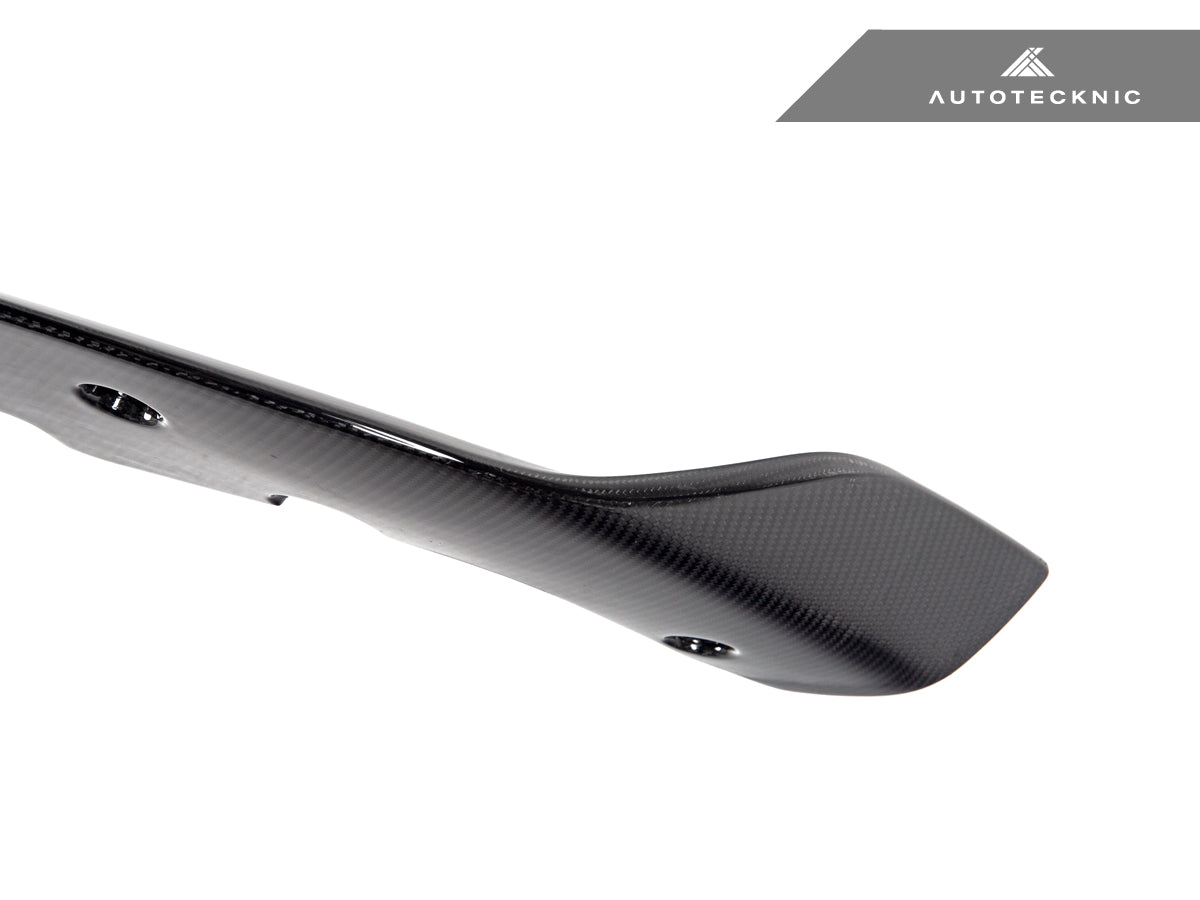 Labio aerodinámico delantero de competición de carbono seco AutoTecknic - F87 M2 Competition