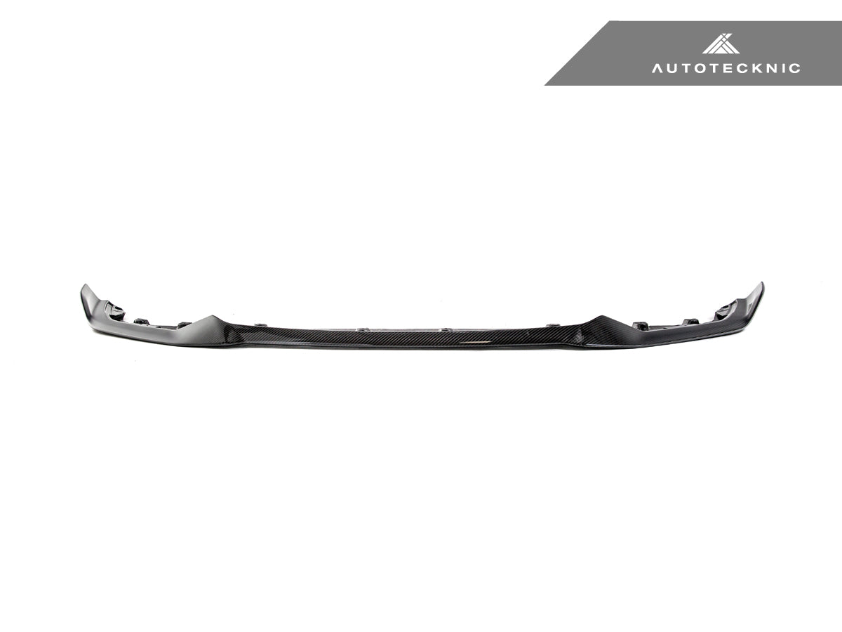 Labio aerodinámico delantero de competición de carbono seco AutoTecknic - F87 M2 Competition