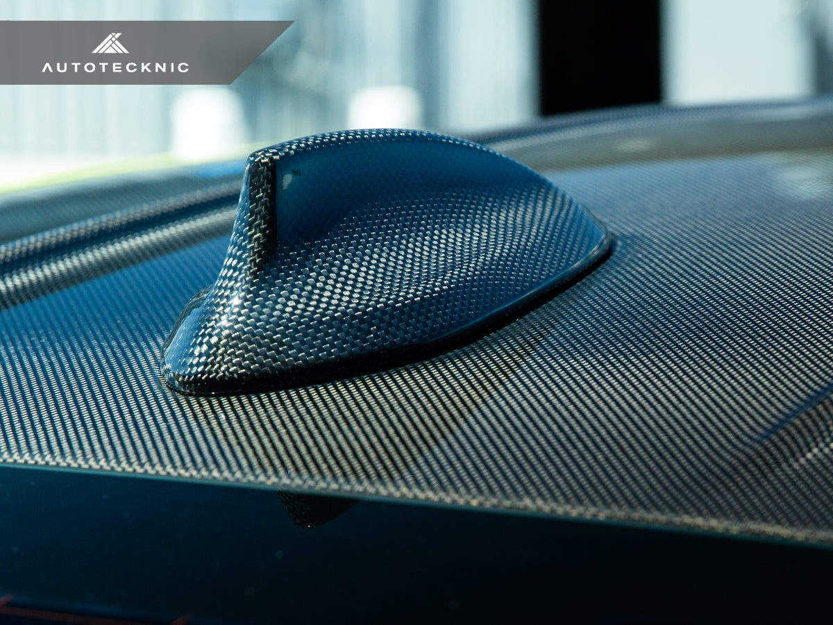 AutoTecknic Dry Carbon Roof Antenna Cover - G80 M3 Pre-LCI
