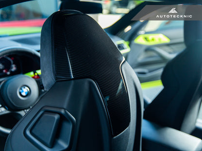 Juego de fundas de asiento de carbono seco AutoTecknic - G80 M3 | G82 M4