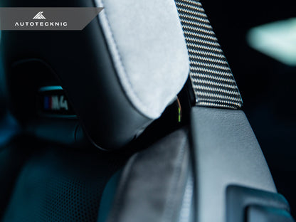 Juego de fundas de asiento de carbono seco AutoTecknic - G80 M3 | G82 M4