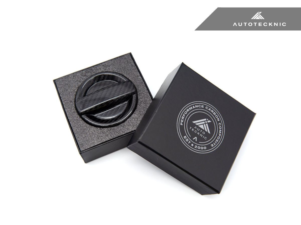AutoTecknic Dry Carbon Competition Oil Cap Cover - F30 3-Series