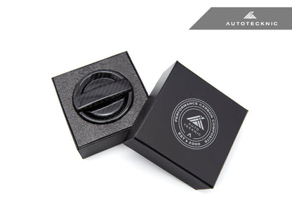 Tapa de aceite de competición de carbono seco AutoTecknic - F87 M2 | M2 Competition