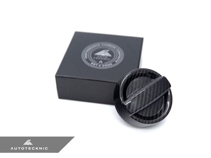 AutoTecknic Dry Carbon Competition Oil Cap Cover - G05 X5 | G06 X6 | G07 X7