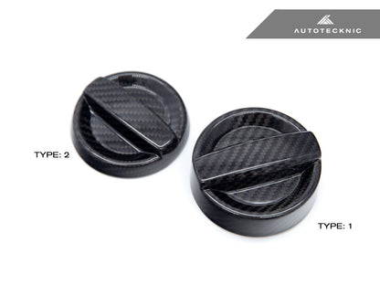 Tapa de aceite de competición de carbono seco AutoTecknic - E83 X3