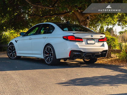 AutoTecknic Carbon Fiber Competition Sport Rear Diffuser - F90 M5 - 15