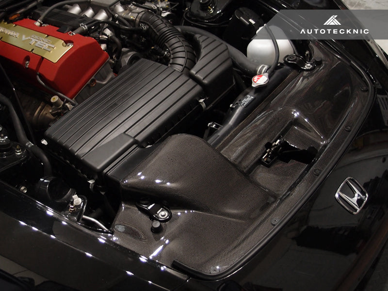 AutoTecknic Dry Carbon Fiber Cooling Shroud - Honda S2000