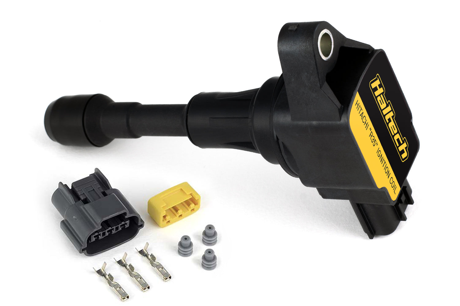 Haltech Hitachi Ignition Coil w/Built-In Ignitor (Incl Plug & Pins) (R35 GTR)