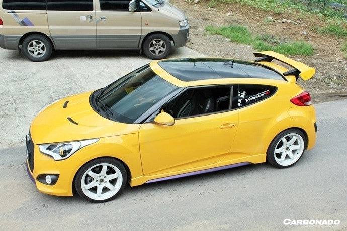 Carbonado 2012-2017 Hyundai veloster DP style Roof Spoiler Wing