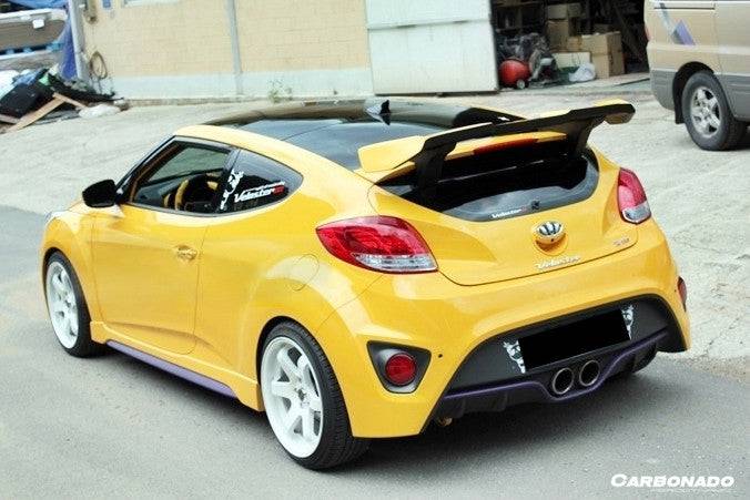 Carbonado 2012-2017 Hyundai veloster DP style Roof Spoiler Wing