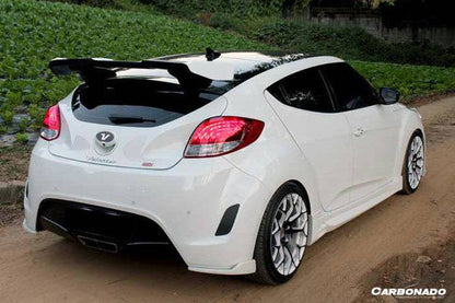 Carbonado 2012-2017 Hyundai veloster DP style Roof Spoiler Wing