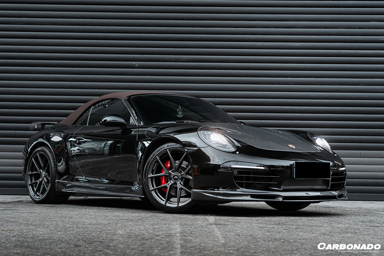 Carbonado 2013-2019 Porsche 991 Carrera Targa S 4 4s GT3 Convert GT2RS Style Carbon Fiber Hood