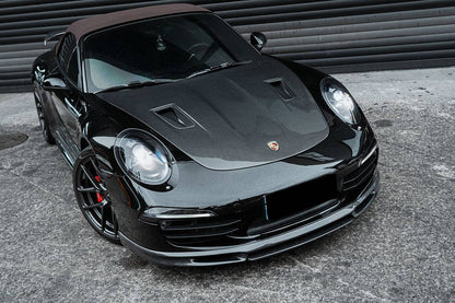 Carbonado 2013-2019 Porsche 991 Carrera Targa S 4 4s GT3 Convert GT2RS Style Carbon Fiber Hood
