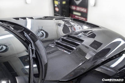 Capó de fibra de carbono estilo Nissan GTR R35 CBA DBA BSE2 (2008-2016)