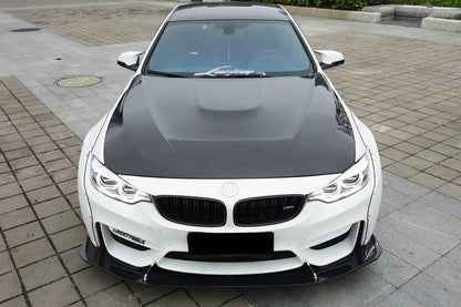 Capó estilo fibra de carbono para BMW F80 M3 F82 M4 GTS 2014-2020 Carbonado