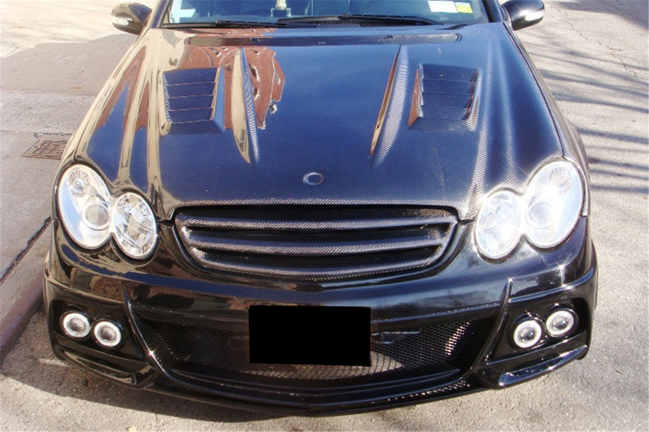 Carbonado 2003-2008 Mercedes Benz W209 CLK  W203 C55 AMG WI Style Hood Bonnet