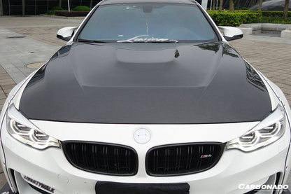 Capó estilo fibra de carbono para BMW F80 M3 F82 M4 GTS 2014-2020 Carbonado