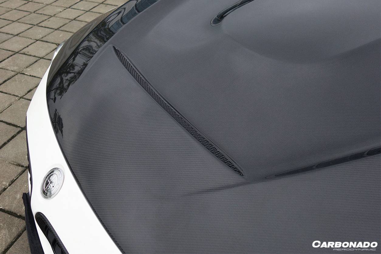 Capó estilo fibra de carbono para BMW F80 M3 F82 M4 GTS 2014-2020 Carbonado