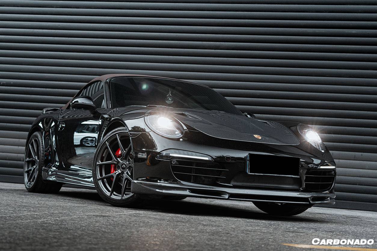 Carbonado 2013-2019 Porsche 991 Carrera Targa S 4 4s GT3 Convert GT2RS Style Carbon Fiber Hood