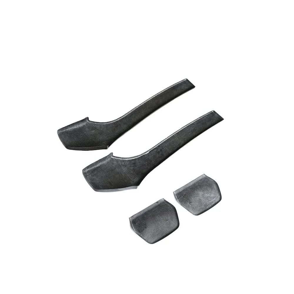 K2 Industries Carbon Fiber Seat Back Covers – BMW M2 F87 / M3 F80 / M4 F82 (2014–2020) – Full Set Interior Trim